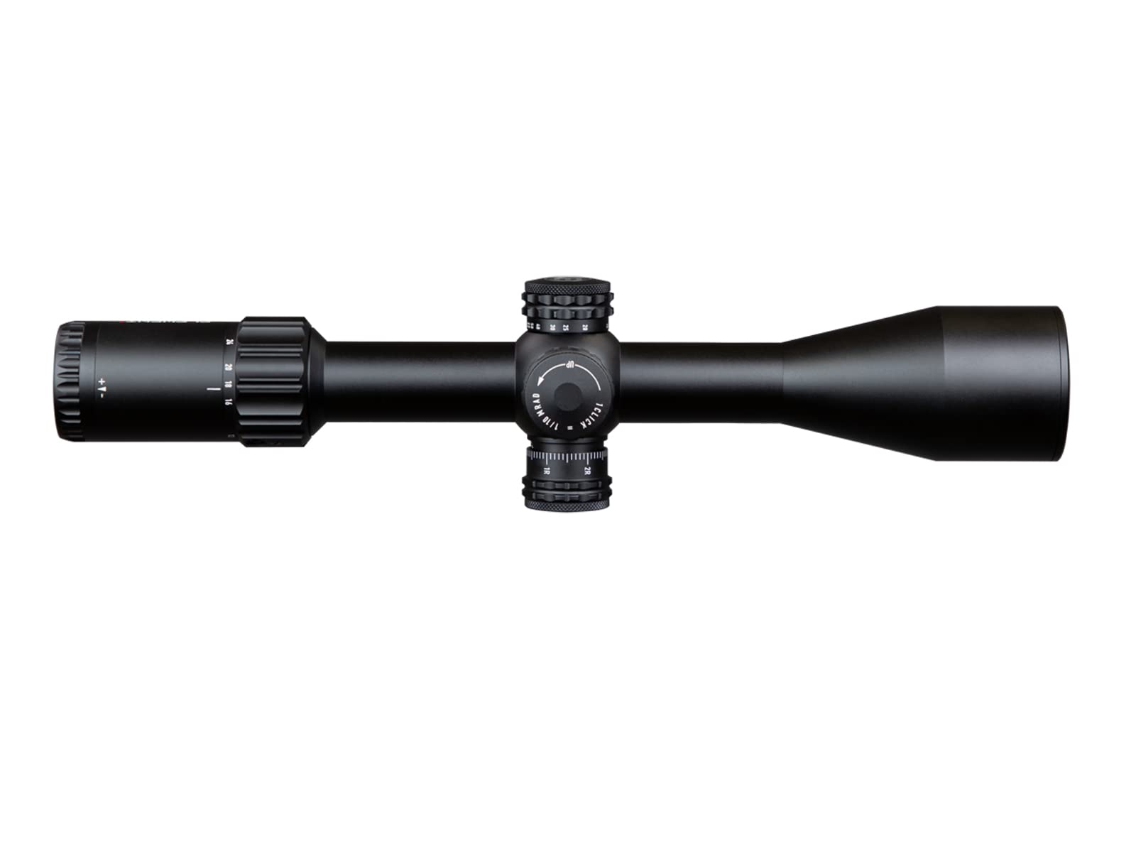 Helix Rifle Scope 6-24x50 SFP w/ Zerostop, 30mm Tube, MRAD, MOA Reticle, Clean and Dirty Reticle, Element Optics Rifle Scope (EHR-1C MOA)