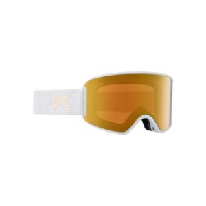 Anon WM3 Goggles + Bonus Lens + MFI® Face Mask, Frame: Jade, Lens: Perceive Sunny Bronze (17% / S3), Spare Lens: Perceive Cloudy Burst (59% / S1)