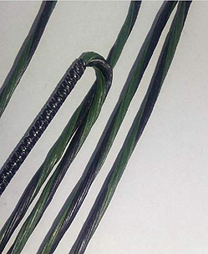 Bear Cruzer Compound Bowstring 57" Custom Blue River BOWSTRINGS (Black/Green)