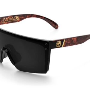 Heat Wave Visual Lazer Face Custom Collection Sunglasses in Woodgrain