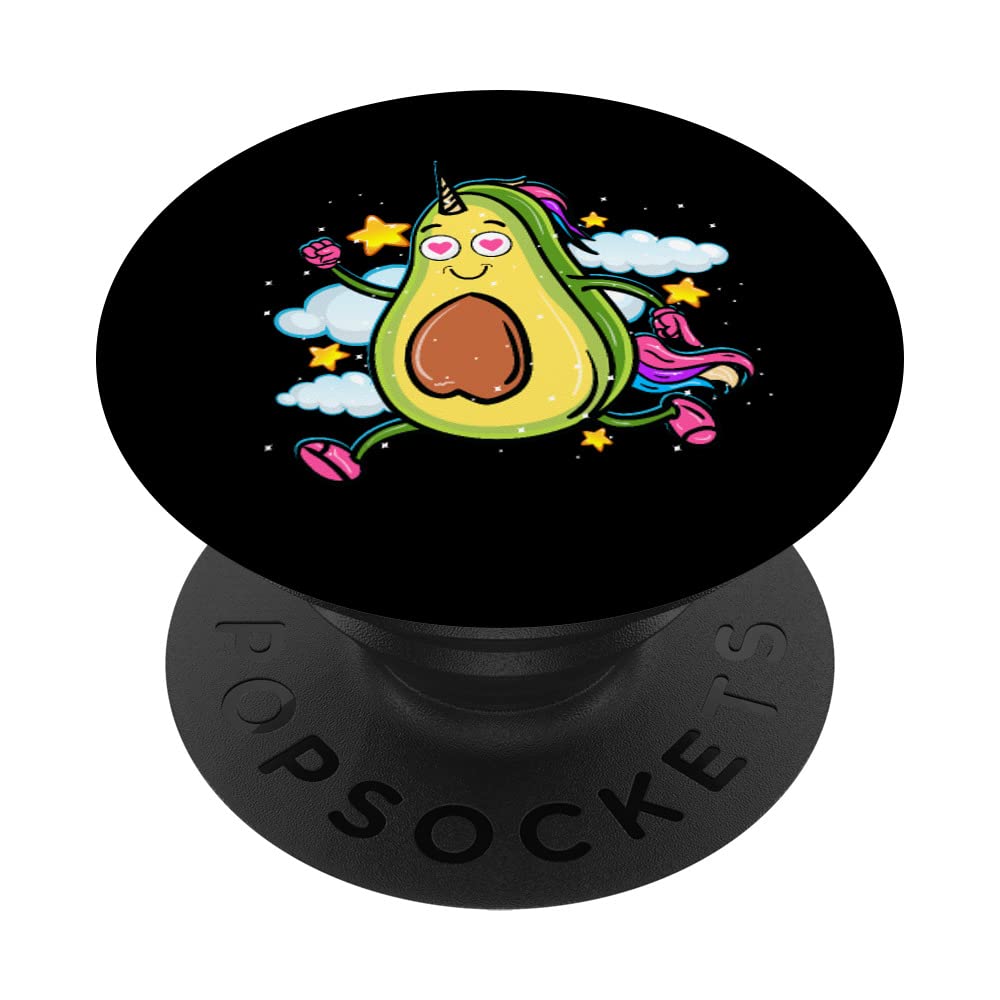 Funny Unicado Avocado Uni-Cado Unicorn PopSockets Swappable PopGrip