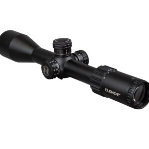 Helix Rifle Scope 6-24x50 SFP w/ Zerostop, 30mm Tube, MRAD, MOA Reticle, Clean and Dirty Reticle, Element Optics Rifle Scope (EHR-1C MOA)