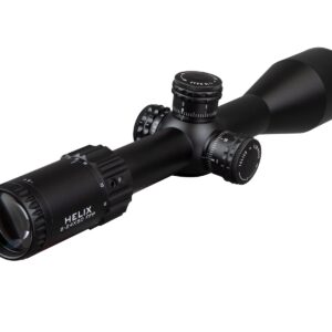 Helix Rifle Scope 6-24x50 SFP w/ Zerostop, 30mm Tube, MRAD, MOA Reticle, Clean and Dirty Reticle, Element Optics Rifle Scope (EHR-1C MOA)