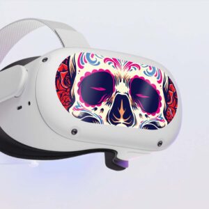 KCD VR Headset Controller Decal Sticker -Front Eyes Skin - Sugar Skull