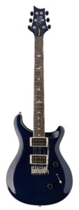 prs paul reed smith 6 string se standard 24, translucent blue with gigbag, right (109645::tb:)