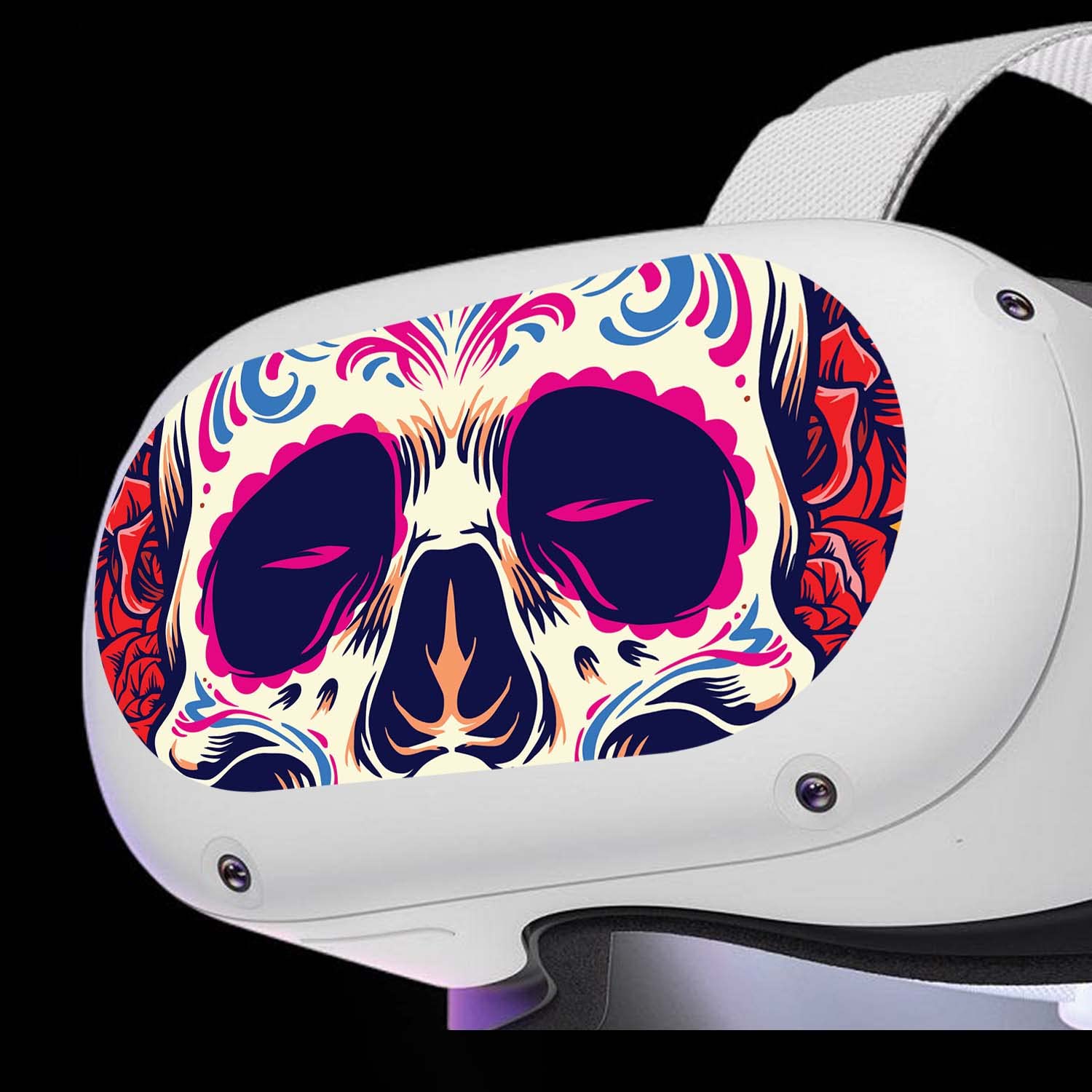 KCD VR Headset Controller Decal Sticker -Front Eyes Skin - Sugar Skull