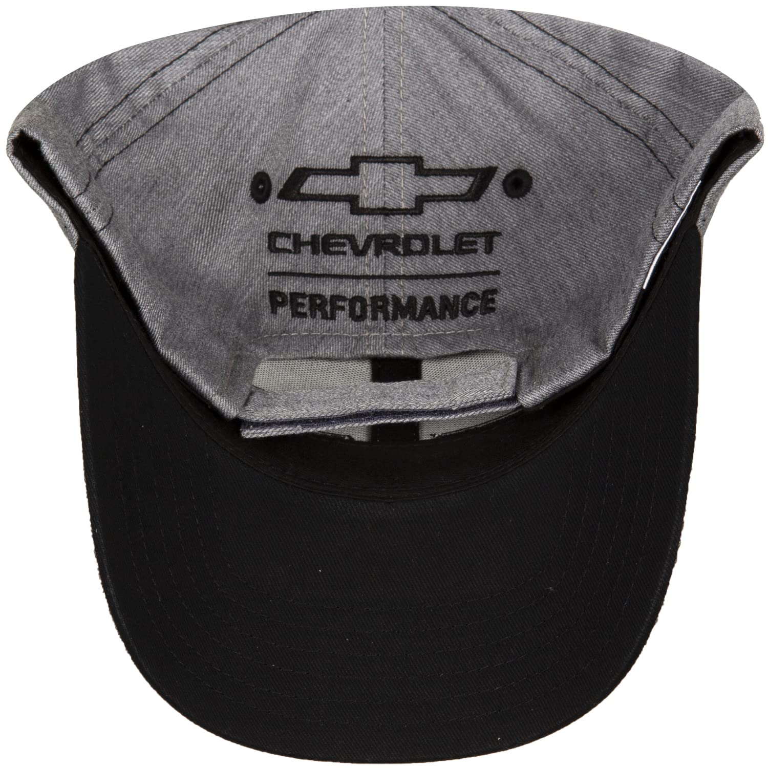 Heather Grey Chevrolet Bowtie Twill Hat with Adjustable Closure