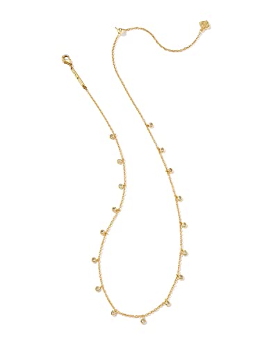 Kendra Scott Ameila Chain Necklace in 14k Gold-Plated Brass, Fashion Jewelry for Women