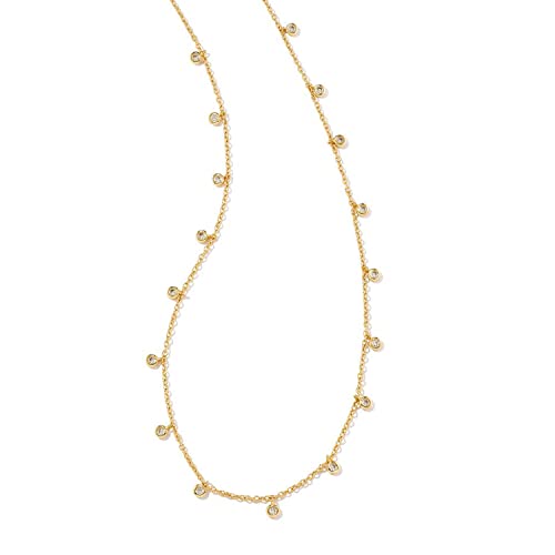 Kendra Scott Ameila Chain Necklace in 14k Gold-Plated Brass, Fashion Jewelry for Women