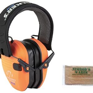 Nimrod's Wares Walker's Razor X-TRM Ear Muffs Cooling Pads + Headband NRR 21 GWP-XRSEMP-COR Bundle with Microfiber Cloth