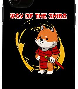 iPhone 11 Funny Shiba Inu Uni Japenese Hunting Dog Way Soldier Sword Case