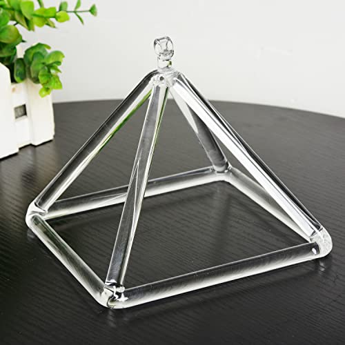 TERRITORY Crystal Singing Pyramid 10 inch - Perfect Healing Musical Instrument