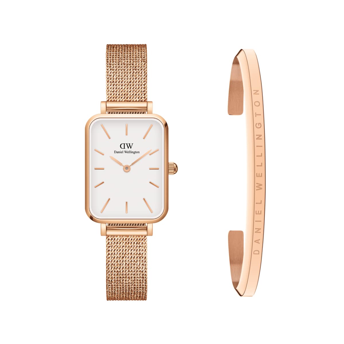 Daniel Wellington Quadro Bundle 20x26 Stainlesss Steel Rose Gold