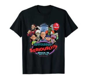 jeff dunham bangor, me t-shirt