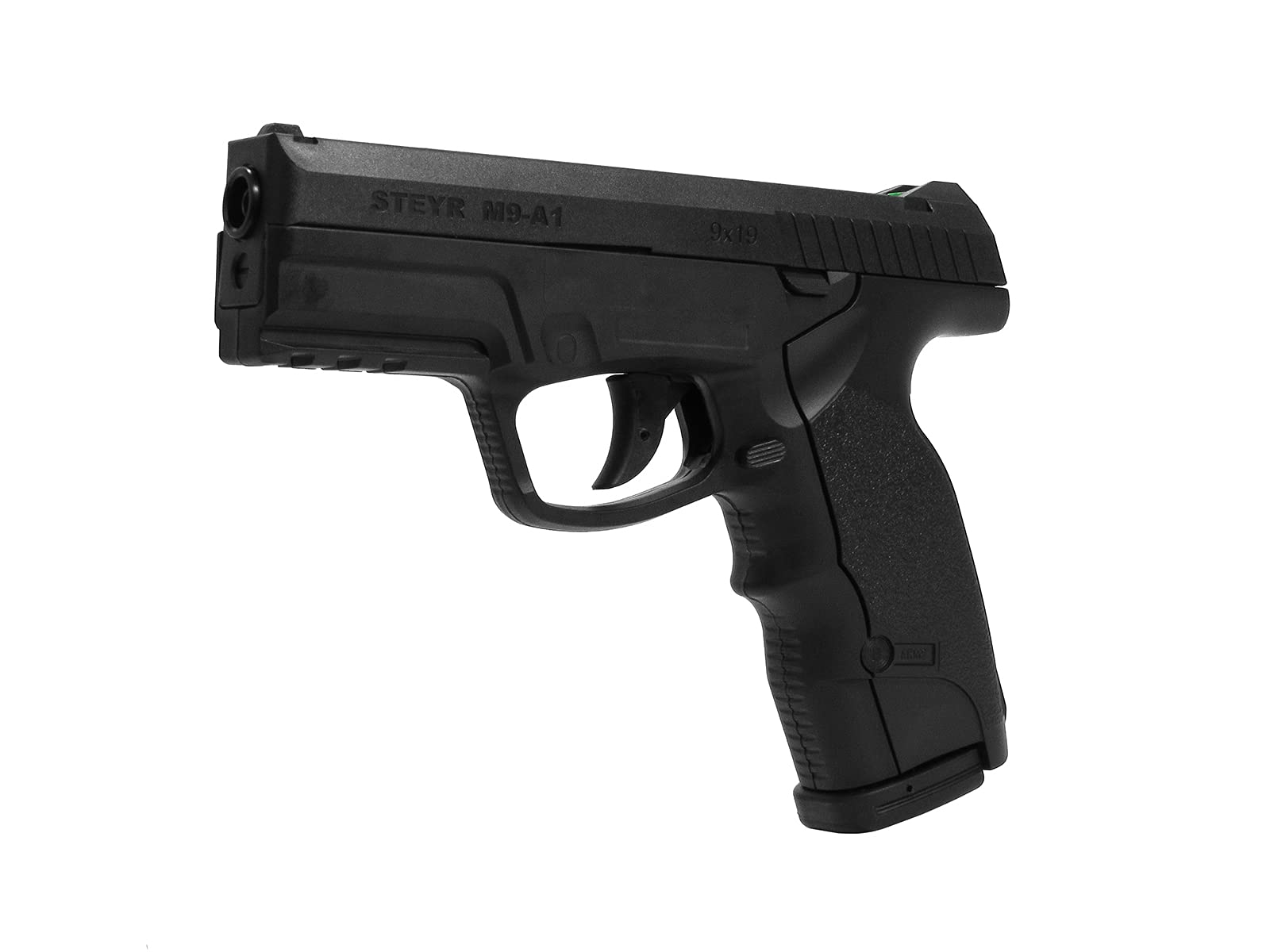 ASG Steyr M9-A1 .177 Caliber Steel BB Gun Non-Blowback Air Pistol, Black