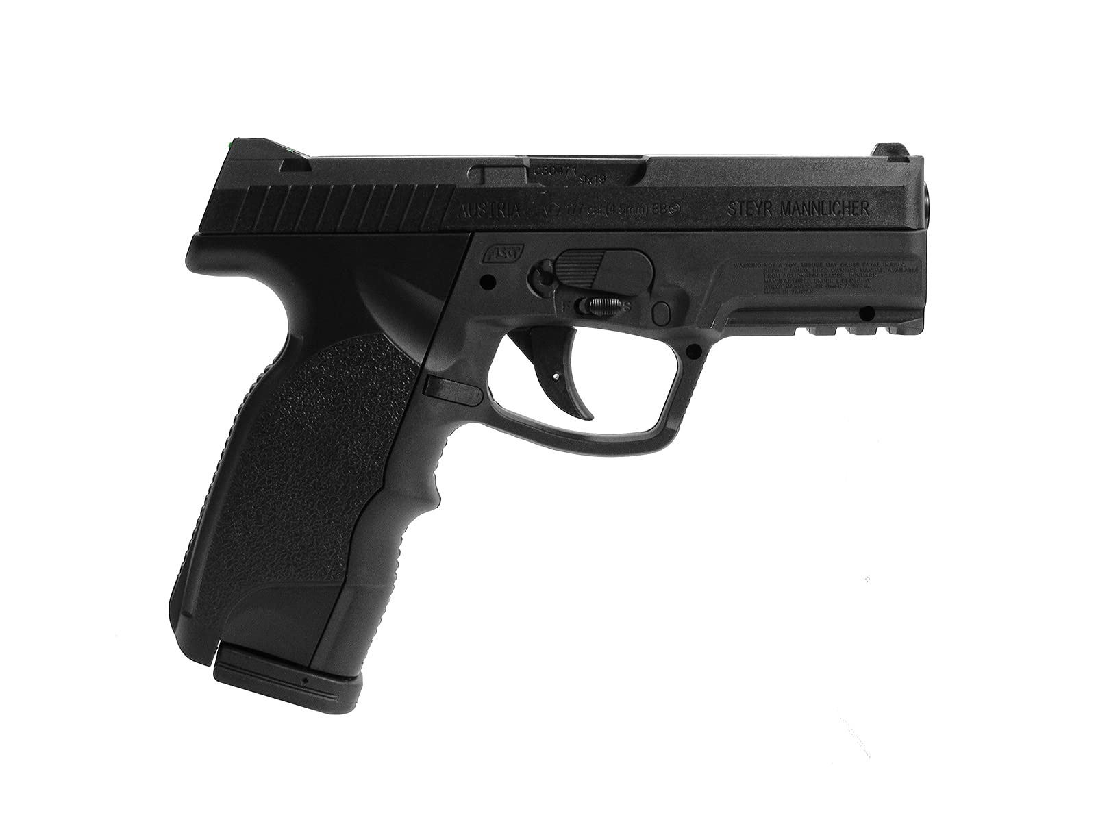 ASG Steyr M9-A1 .177 Caliber Steel BB Gun Non-Blowback Air Pistol, Black