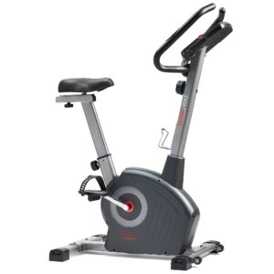 Sunny Health & Fitness Elite Interactive Series Exercise Upright Bike with Exclusive SunnyFit® App Enhanced Bluetooth Connectivity - SF-B220045 (Elite Smart)