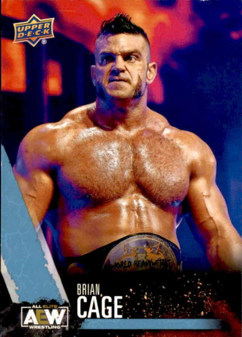 2021 Upper Deck All Elite Wrestling #45 Brian Cage Wrestling