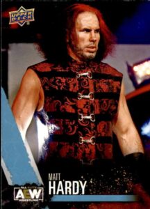 2021 upper deck all elite wrestling #37 matt hardy wrestling