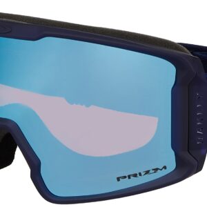 Oakley Unisex Sunglasses Navy Aura Frame, Prizm Snow Sapphire Iridium Lenses, 0MM