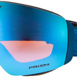 Oakley FLIGHT DECK M Snow Goggles Navy Blaze Strap/Prizm Snow Sapphire Iridium Lenses (OO7064-C2)