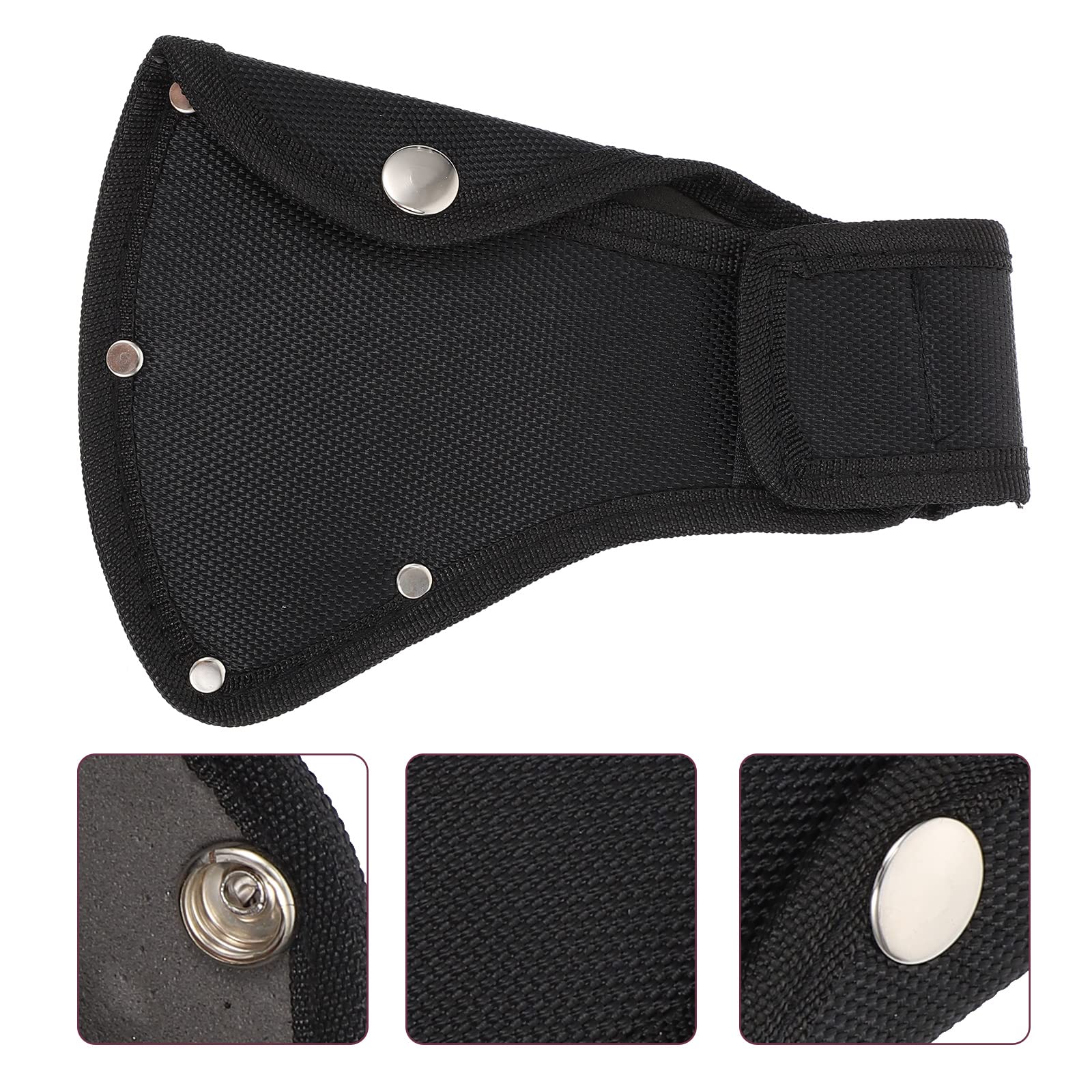 LUOZZY Nylon Hatchet Head Sheath Holster Cover Lumberjack Outdoors Work Essentials Handmade - Medium Thickness