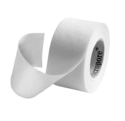 Nexcare Gentle Paper Tape, Medical Paper Tape, Secures Dressings and Lifts Away Gently - 1 In x 10 Yds, 6 Rolls of Tape