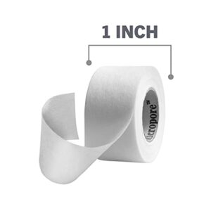 Nexcare Gentle Paper Tape, Medical Paper Tape, Secures Dressings and Lifts Away Gently - 1 In x 10 Yds, 6 Rolls of Tape