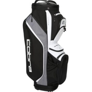 Cobra Golf 2022 Ultralight Pro Cart Bag (Black-White, One Size)