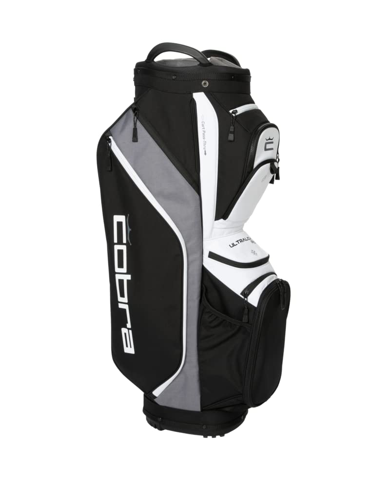 Cobra Golf 2022 Ultralight Pro Cart Bag (Black-White, One Size)