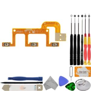 flex cable (power & volume buttons) for motorola one vision with tool kit