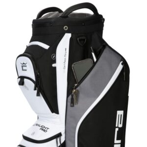 Cobra Golf 2022 Ultralight Pro Cart Bag (Black-White, One Size)