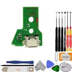 charge port board for sony dualshock 4 (jds-040) with tool kit