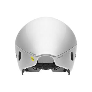 Smith Jetstream TT Cycling Helmet – Lightweight Adult Road Time Trial Bike Helmet with MIPS Technology, Zonal Koroyd Coverage & Built in Chromapop Goggles – for Men & Women – White, Large