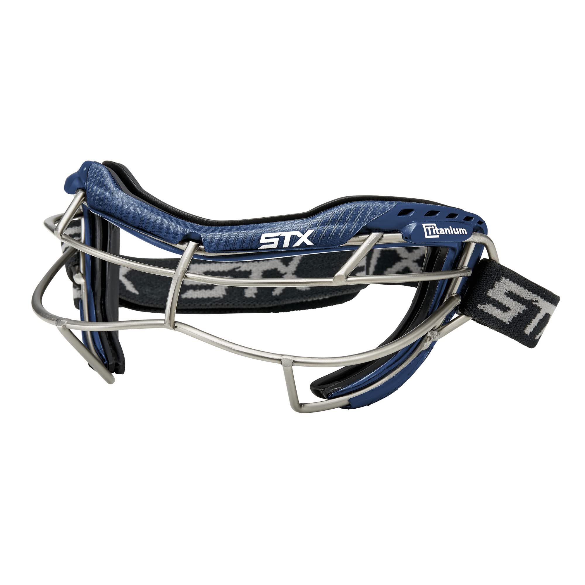 STX Focus Ti-S+ Lacrosse Goggles Navy/Graphite