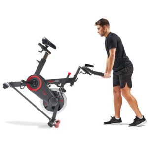 Sunny Health & Fitness Premium Indoor Cycling Smart Stationary Bike with Exclusive SunnyFit® App Enhanced Connectivity - SF-B1805SMART