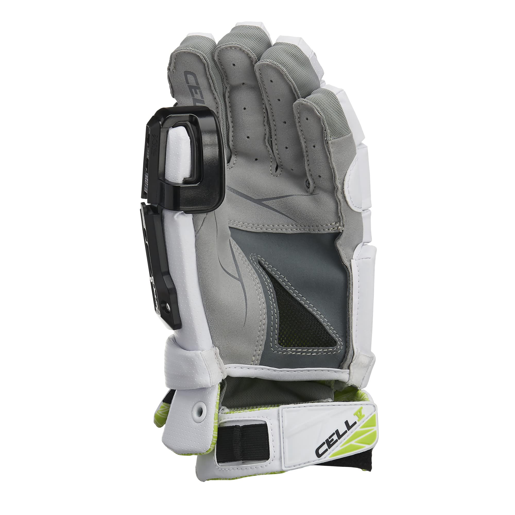 STX Cell V Goalie Gloves White Small