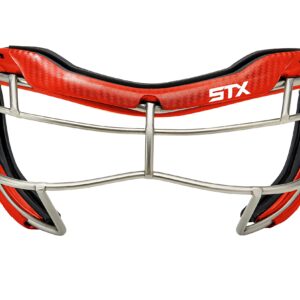 STX Focus Ti-S+ Lacrosse Goggles Red