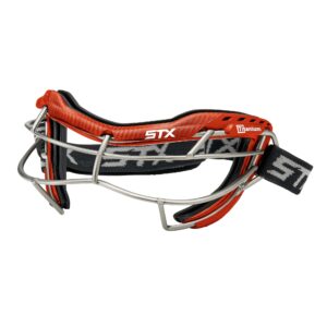 STX Focus Ti-S+ Lacrosse Goggles Red