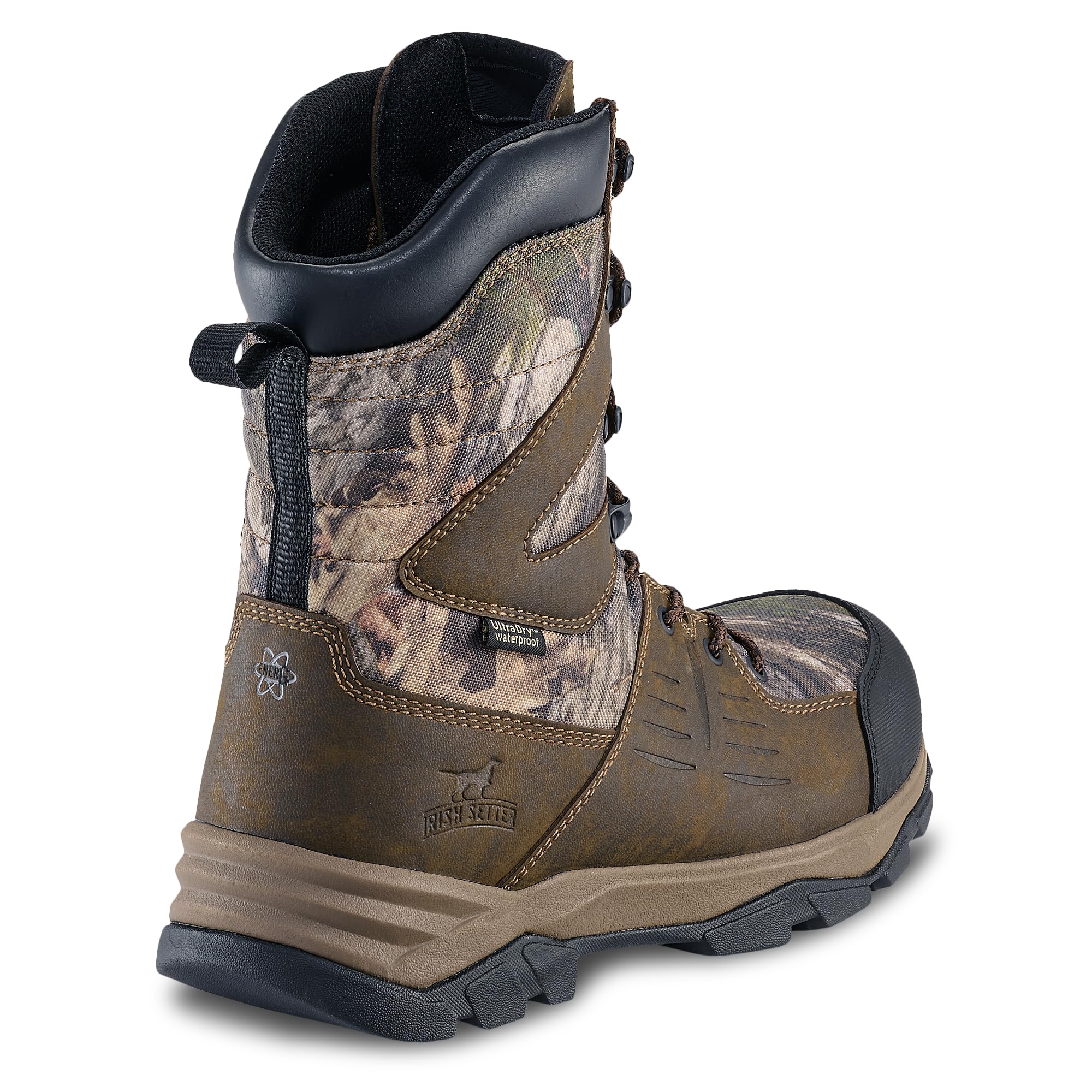 Irish Setter, Terrain, Men’s, 10", Waterproof, Insulated 400g, Hunting Boot, Mossy Oak Country DNA (P), 9.5 D (Medium)