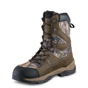 irish setter, terrain, men’s, 10", waterproof, insulated 1200g, hunting boot, mossy oak country dna (p), 9 ee (wide)