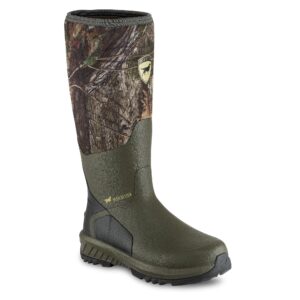 Irish Setter, MudTrek, Unisex, 17", Waterproof, Full Fit, Hunting Boot, Mossy Oak Country DNA, 6 E (Wide)