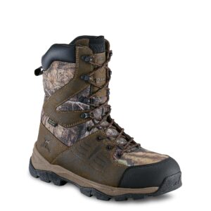 Irish Setter, Terrain, Men’s, 10", Waterproof, Insulated 1200g, Hunting Boot, Mossy Oak Country DNA (P), 9 EE (Wide)