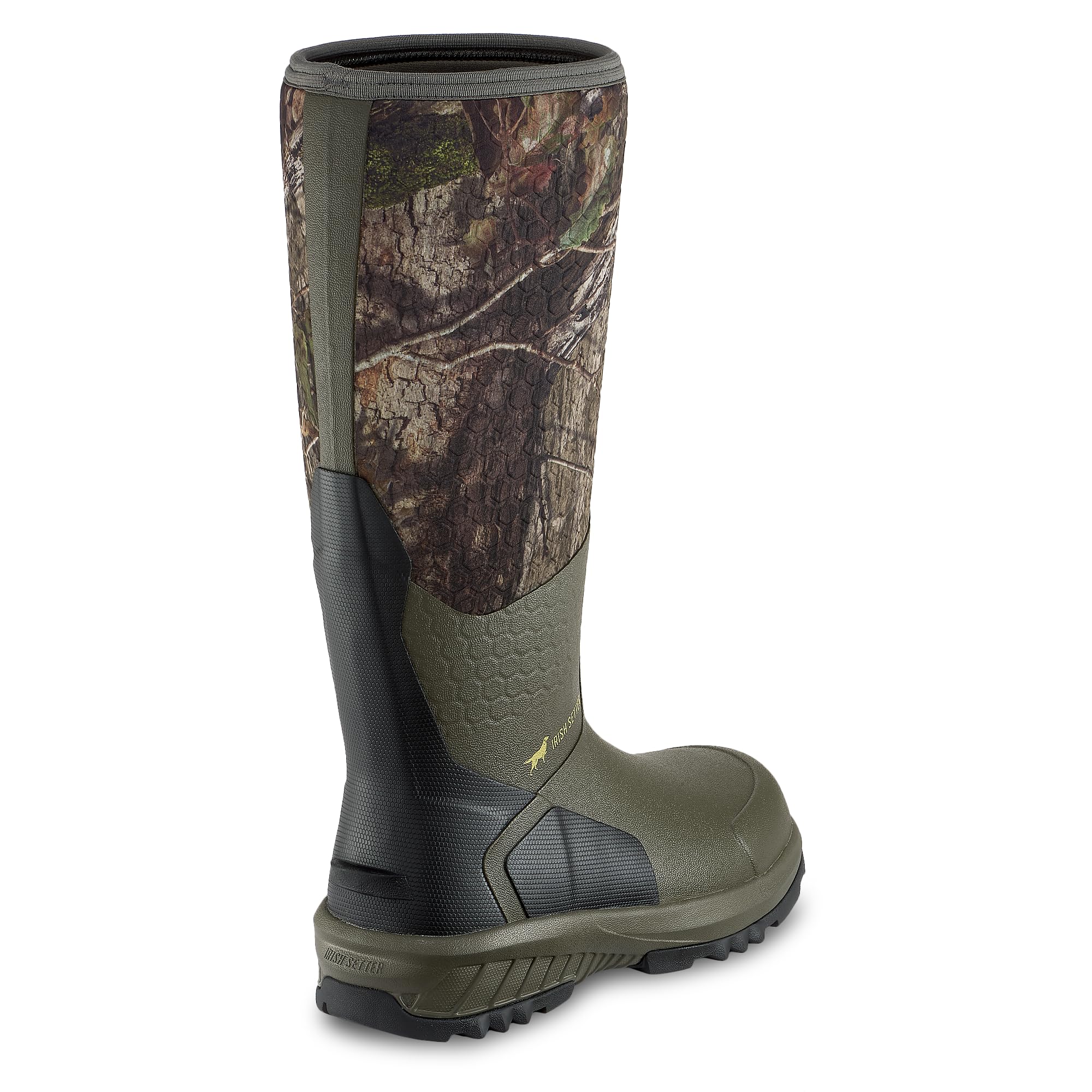 Irish Setter, MudTrek, Unisex, 17", Waterproof, Full Fit, Hunting Boot, Mossy Oak Country DNA, 6 E (Wide)