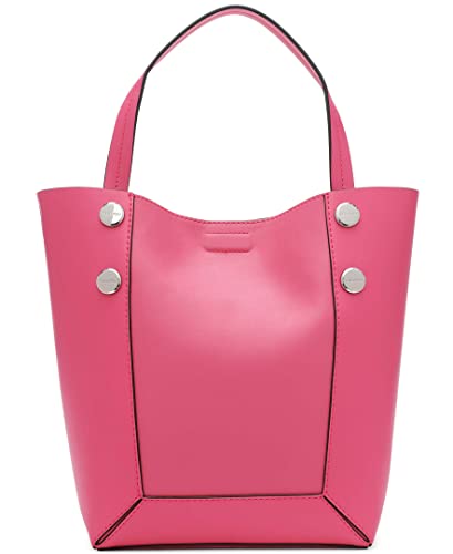 Calvin Klein Quinn North/South Mini Tote Crossbody, Pink Flambe