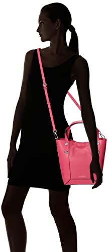 Calvin Klein Quinn North/South Mini Tote Crossbody, Pink Flambe