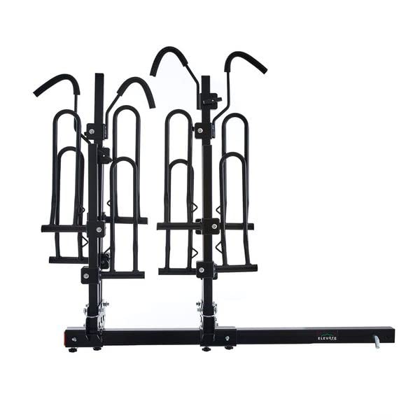 ELEVATE OUTDOOR Hitch-Mounted Tray-Style Bike Rack - 4 Bike