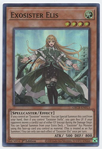 Exosister Elis - GRCR-EN013 - Super Rare - 1st Edition