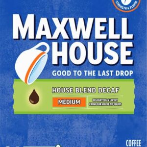 Maxwell House Decaf House Blend Medium Roast K-Cup Coffee Pods, 24 ct. Box