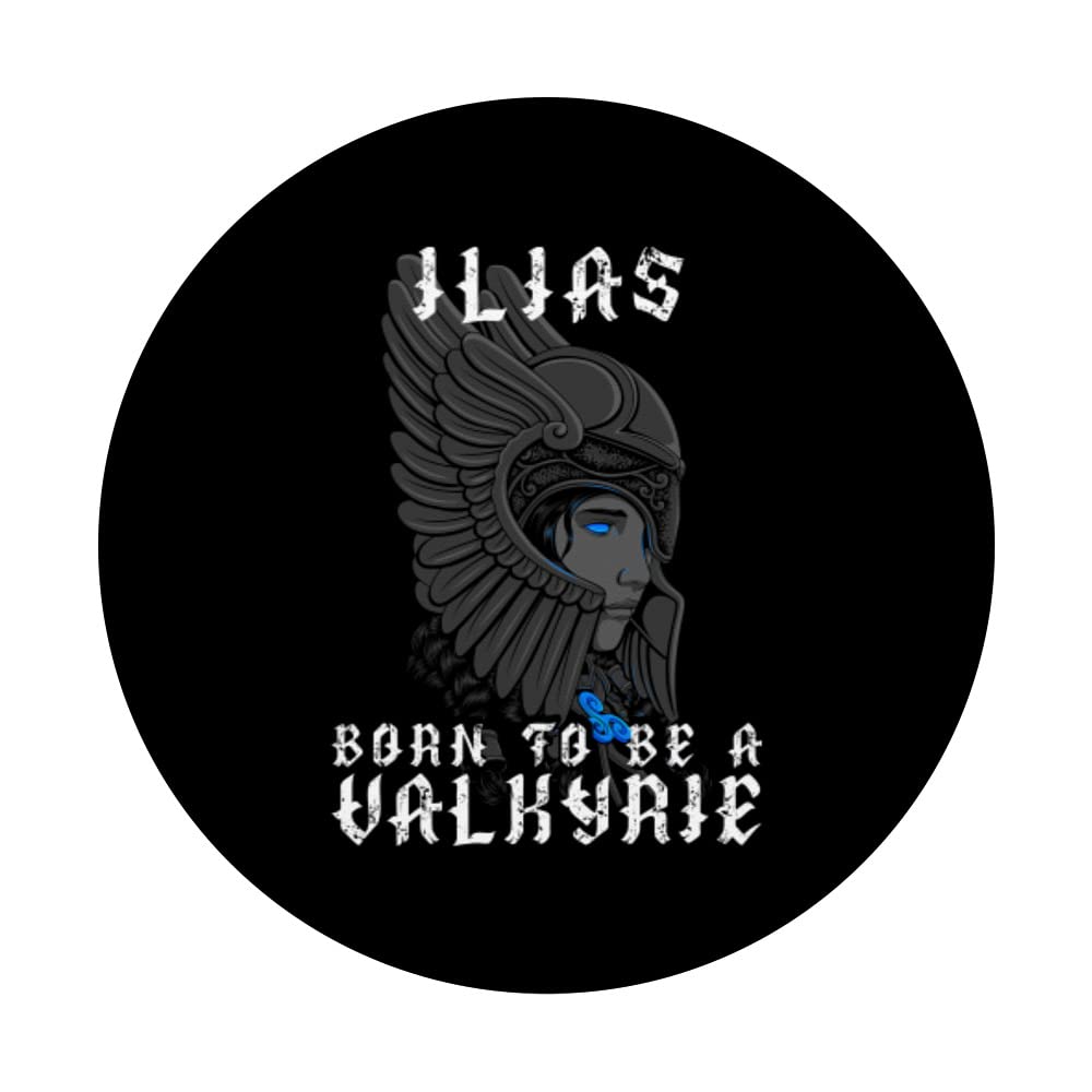 Ilias - Born To Be A Valkyrie - Personalized PopSockets Swappable PopGrip